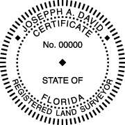 Florida Pre-Inked State Surveyor Stamp
Surveyor Stamp
Engineering Stamp
Architectural Stamp
Mechanical Engineer Stamp
Land Surveyor Stamp