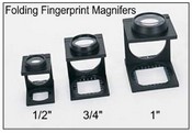 Folding Fingerprint Magnifier