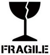 Fragile Freight Marking Stencil