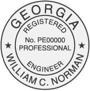 Georgia Engineering Stamp