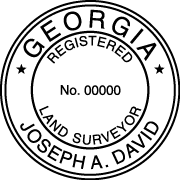 GEORGIA Pre-Inked State Surveyor Stamp
Surveyor Stamp
Engineering Stamp
Architectural Stamp
Mechanical Engineer Stamp
Land Surveyor Stamp