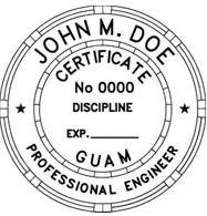 Guam Engineering Stamp