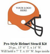 15' Pro Football Helmet Stencil Kit