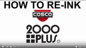 How to Re-Ink your 2000 Plus Stamp