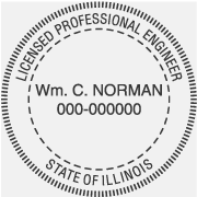 Illinois Engineering Stamp