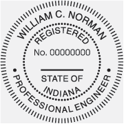 Indiana Engineering Stamp