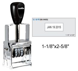 Justrite 42 FB Self-Inking Dater
Self Inking 42FB Dater