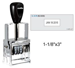 Justrite 43 FB Self-Inking Dater
Self-Inking 43FB Dater