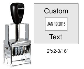 Justrite 92 FB Self-Inking Dater
Self Inking 92FB Dater