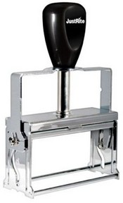 Justrite Plain Self-Inking 34-PL Stamp