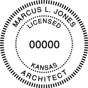 Kansas Architectural Stamp