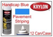 Krylon Industrial Line-Up  Handicap Blue Semi-Gloss Paint