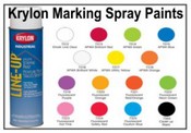 Krylon 18 oz Aerosol Line-Up Marking Spray Paint