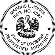 Louisiana Architectural Stamp