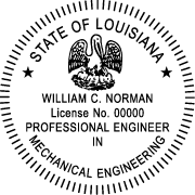 Louisiana Engineering Stamp
