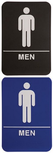 MEN Stock ADA Sign, 6"x9"
MEN Handicap Stock ADA Sign, 6"x9"
ADA Stock Signs
ada sign requirements
ada compliant signs
custom ada signs
ada guidelines signs
ada signs wholesale
ada bathroom signs
ada signs online
ADA Office Signs