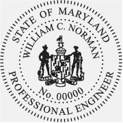 Maryland Engineering Stamp