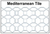 Mediterranean Stencil Pattern