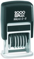 Micro 2000 Plus Numbering Stamp 0-6