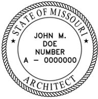 Missouri Architectural Stamp