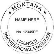 Montana Engineer Stamp