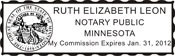 Notary Stamp
Minnesota Pre-Inked Notary Stamp