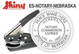 Nebraska Notary Embosser
Nebraska Notary Public Embossing Seal
Notary Public Embossing Seal
Nebraska Notary Public Seal
Notary Public Seal