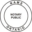 Notary Stamp
Ontario Self-Inking Notary Stamp