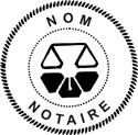 Notary Stamp
Quebec Pre-Inked Notary Stamp