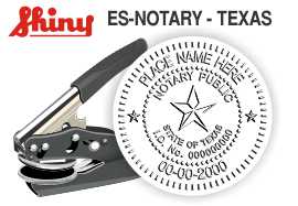 Texas Notary Embosser
Texas State Notary Public Embossing Seal
Texas Notary Public Embossing Seal
Texas Notary Public
Notary Public Seal