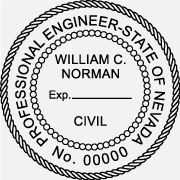 Nevada Engineering Stamp