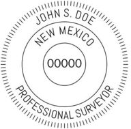 New Mexico State Surveyor Stamp