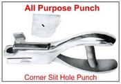 Corner Punch Slit Hole