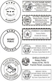 Self-Inking Notary Stamp