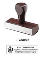 Notary Stamp
Massachusetts Notary Stamp