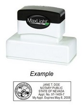 Notary Stamp
Nevada Pre-Inked Notary Stamp