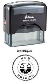 Notary Stamp
Quebec Self-Inking Notary Stamp