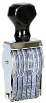 Justrite 1200-6 Band Line Numberer 1-1/4" Character