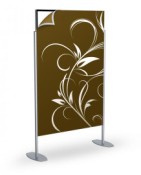 OGJS1, 36" x 48"width. FrameGraphix Mag. Floor Stands