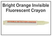 Bright Orange Invisible Fluorescent Crayon
WCRINVO, Bright Orange Invisible Fluorescent Crayon