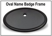 Oval Frame for Name Badges