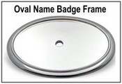 Oval Frame for Name Badges