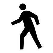 Pedestrian Crossing Stencil