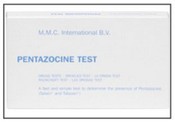 MMC Pentazocine Test - 10 ampoules/box