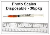 Photo Scales - Disposable