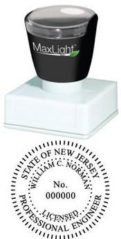 New Jersey Engineering Stamp