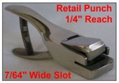 Retail Punch
Retail Hand Punch, 1-1/2" Reach