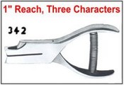 4484CR, Three Character Punch