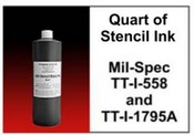 6554 Fast Drying Stencil Ink - Quart