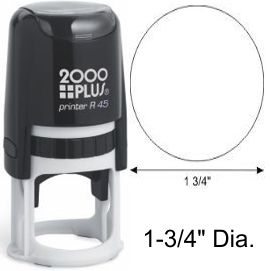 2000 Plus Printer R-45 Self Inking Stamp